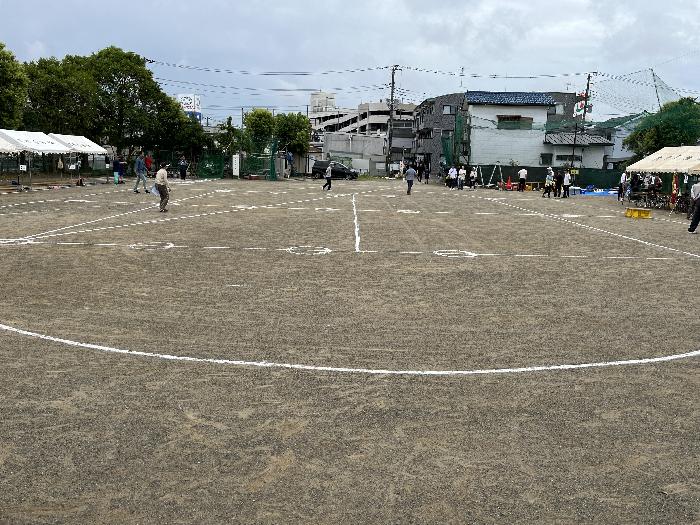 運動会準備