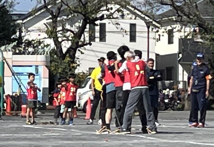 百足リレー