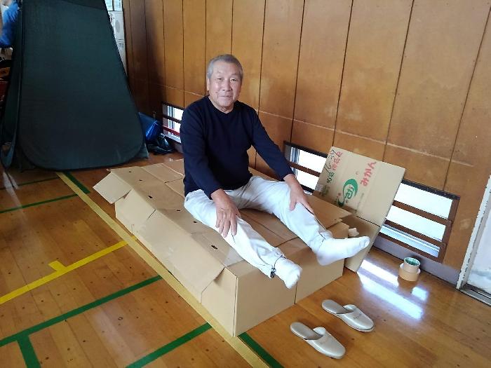 段ボールベッド