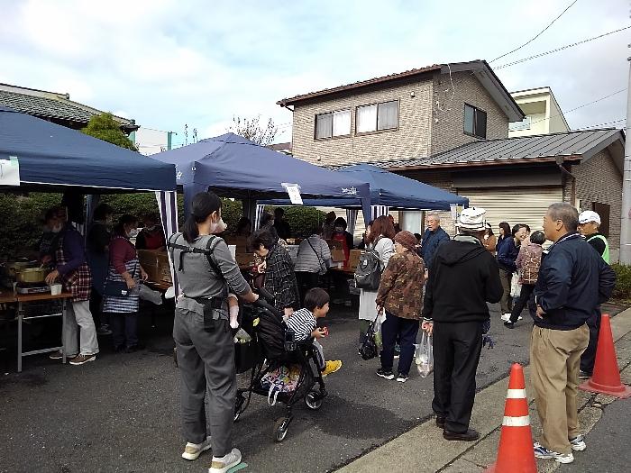 引き換えの会場