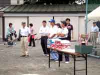 表彰式の準備完了