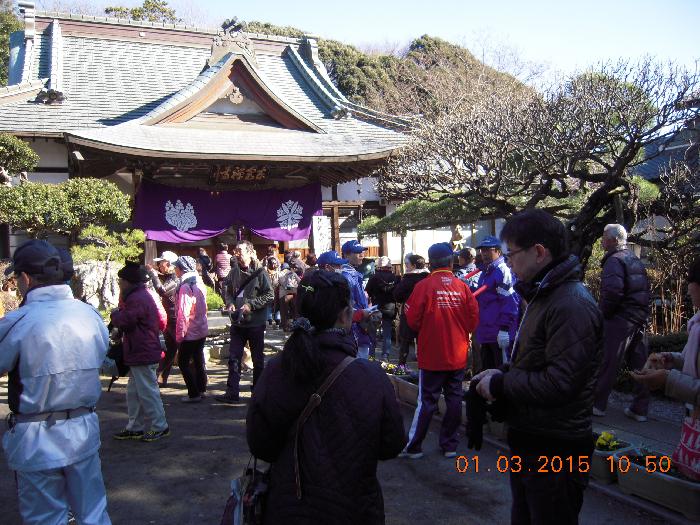 東泉寺で初詣