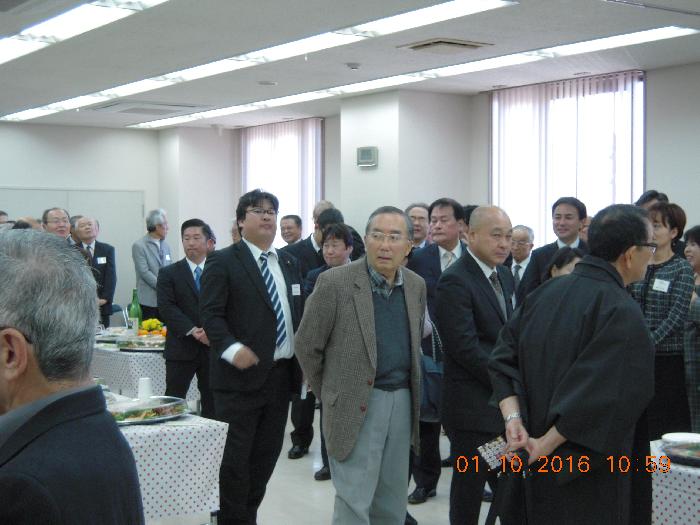 賀詞交歓会の皆さん