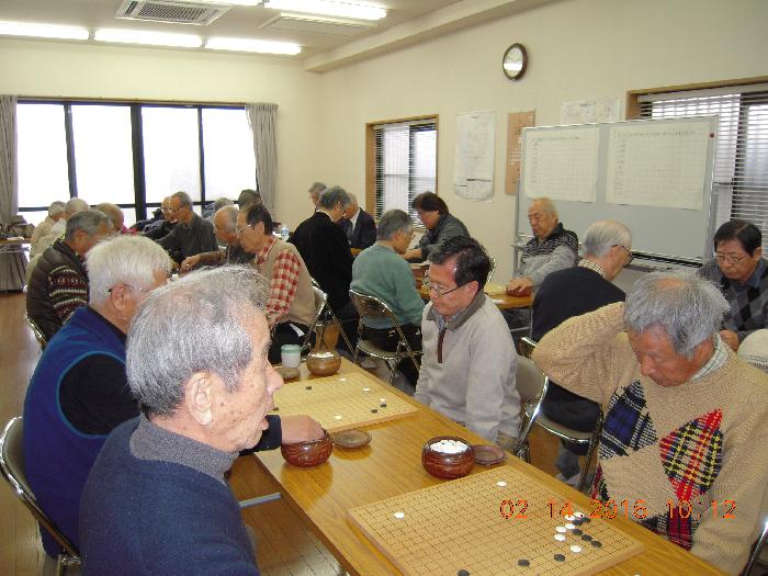 対局の様子A