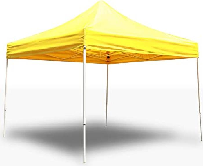 黄色いテント