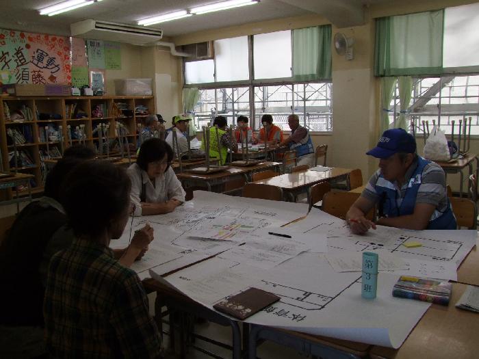 実施訓練です。