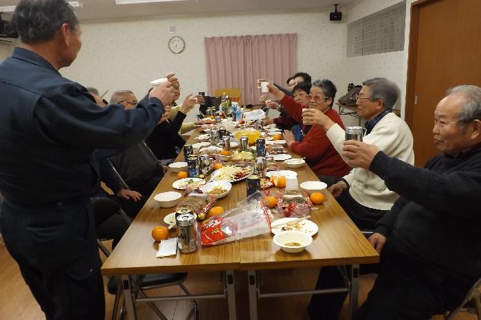 乾杯の本番です。