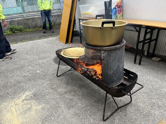 炊き出し訓練