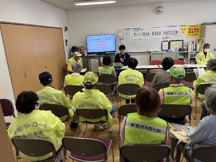 緊急時の在り方の座学