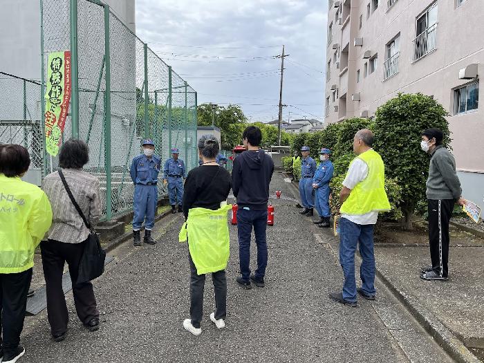 初期消火訓練