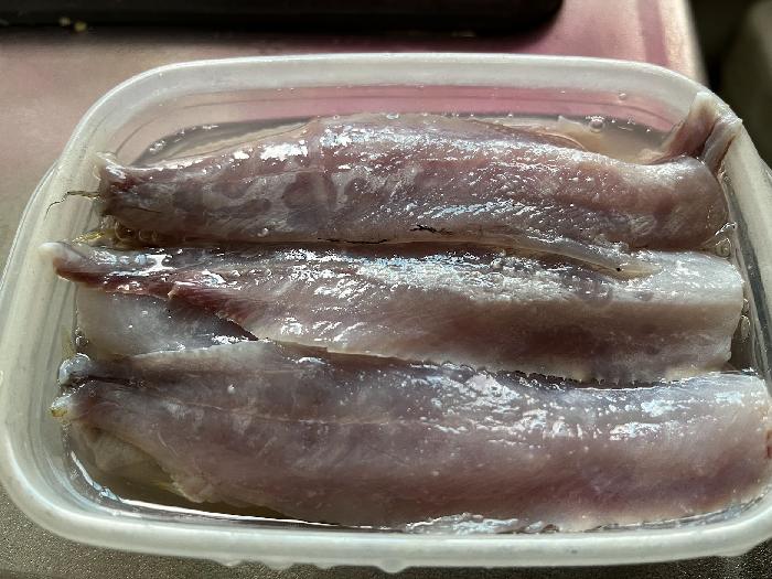 酢に2日間寝かす