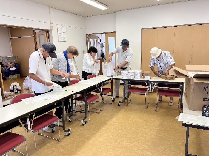 手際よい流れ作業