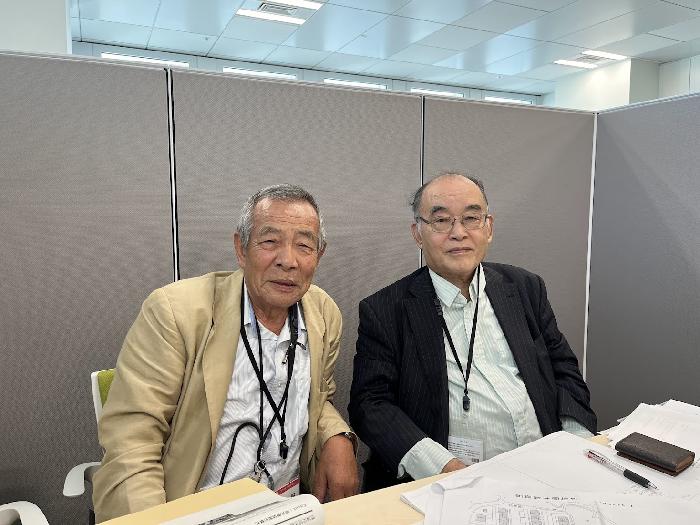 市役所24階での会議の一コマ