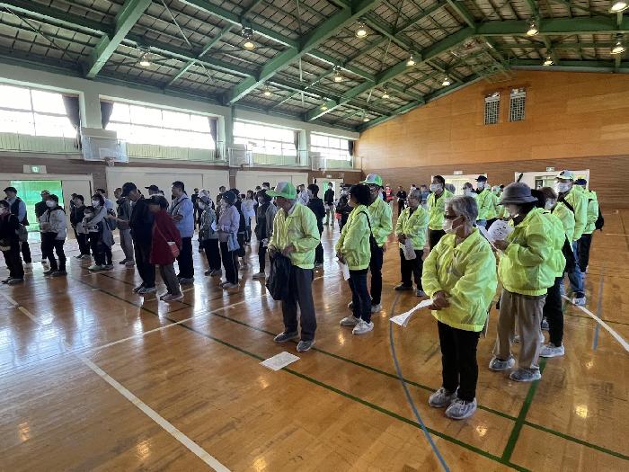 200名規模の訓練でした