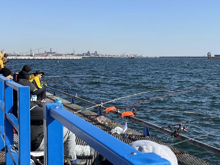本牧海釣公園です。