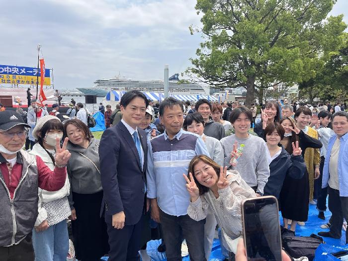 今年も山中市長が