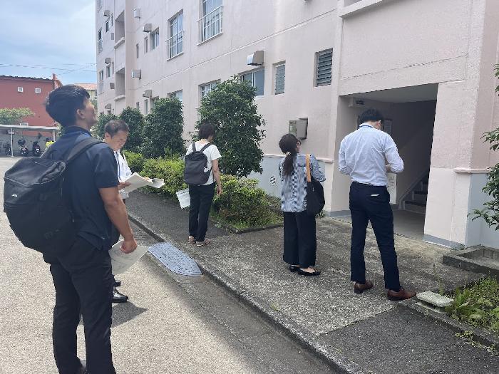 ハイツ内の査察