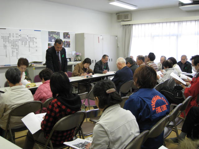総会での会長挨拶