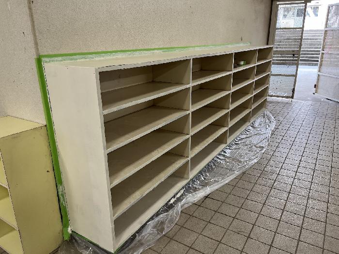下駄箱が一新されました