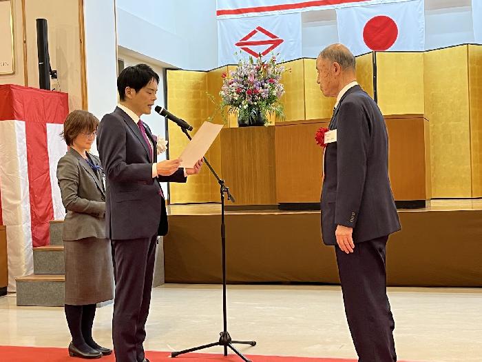 中和泉会長の10年表彰