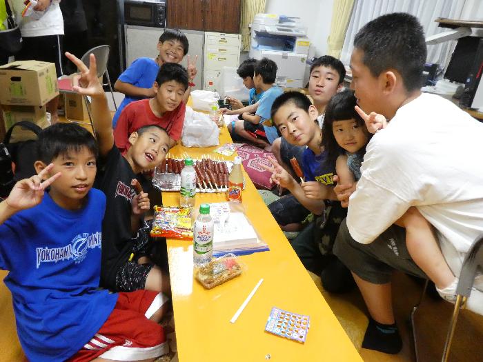 子どもも大勢参加しました