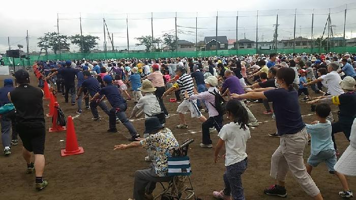 1600名、壮観です