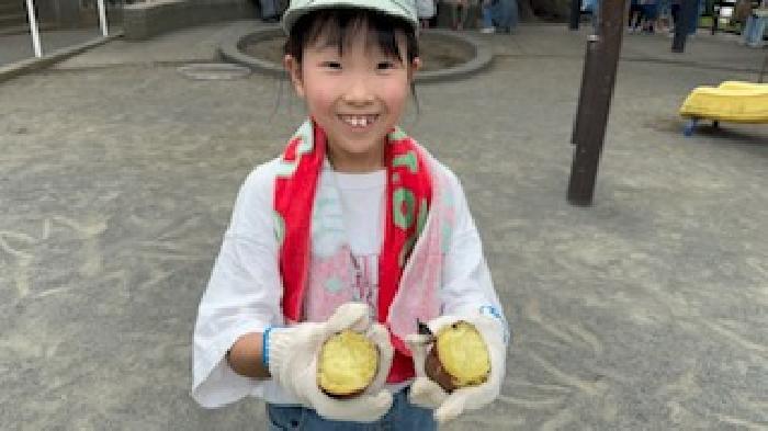 美味しい焼き芋ができました