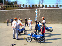 ポケットバイク試乗